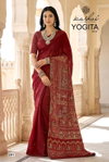 Yogita Vol 2 By Lt Fandy Satin Foil Printed Saree Exporters In India

